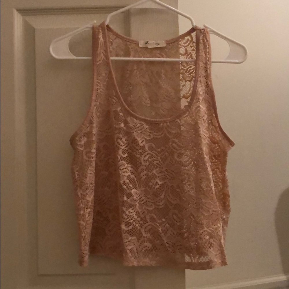 Forever21 lace crop top - Picture 1 of 1